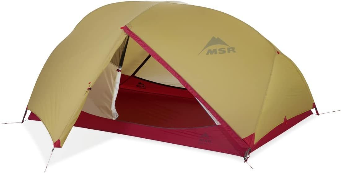 MSR Hubba Hubba lightweight 2-person backpacking tent for camping and hiking trips